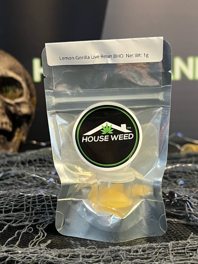 a picture of a package of concentrated cannabis
